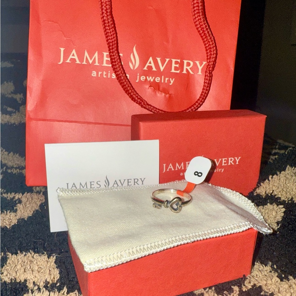 James Avery Sterling Silver HTF Retired Ring